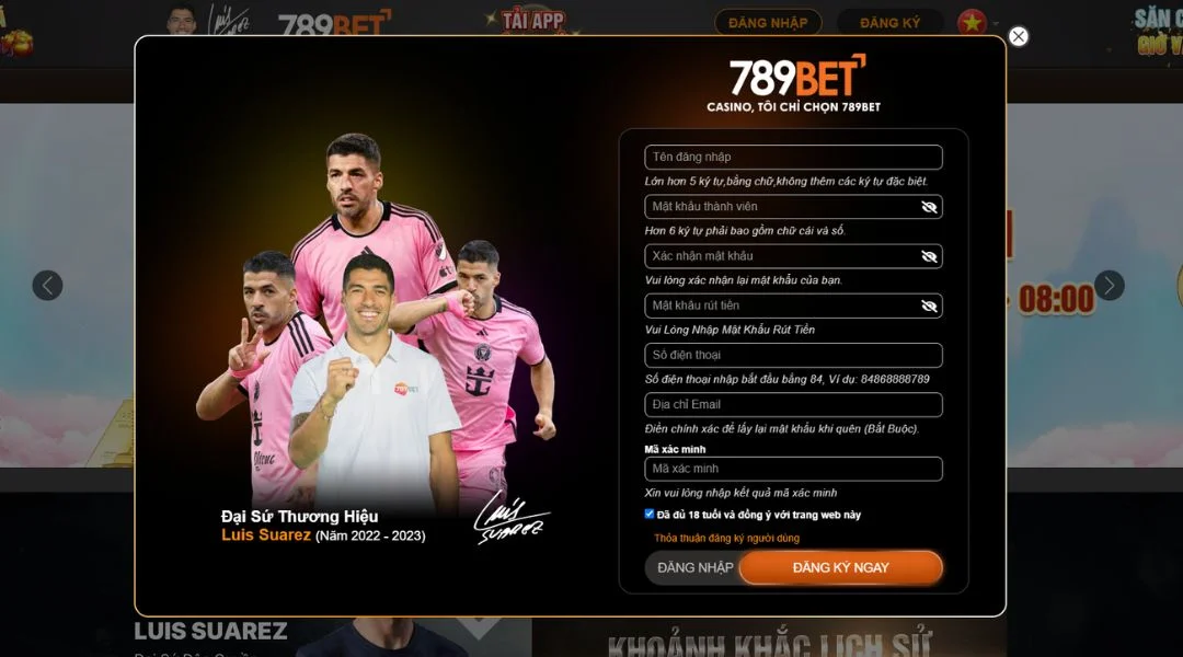 Hướng Dẫn Đăng Ký 789BET Chi Tiết